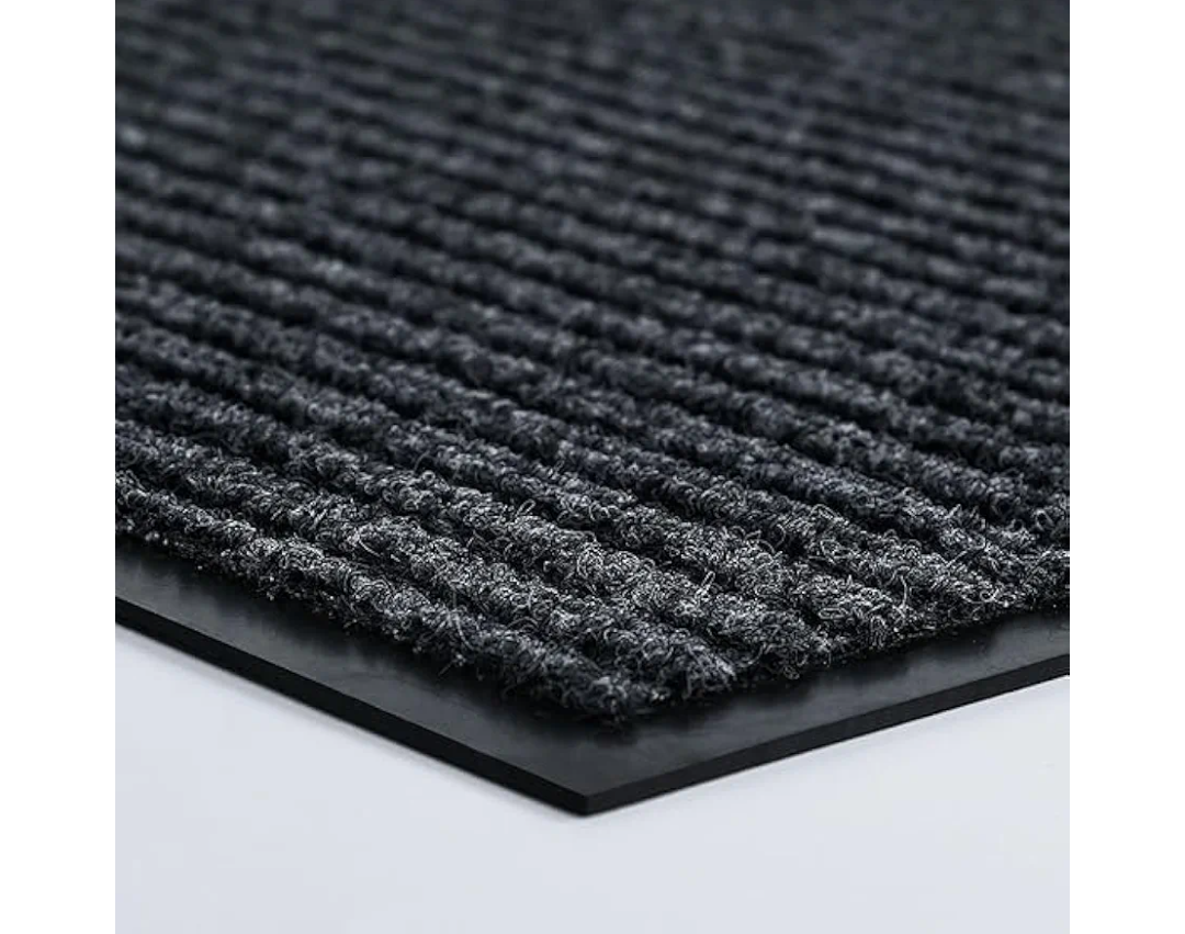 Front Door Mat Outside Entrance, 96" x 48" Sturdy Indoor Outdoor Mats for Entryway, Low Profile Welcome Doormat for Home Entrance, Non Slip Shoe Scraper Mat, Ideal for High Traffic Area