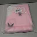 Cute Pink Halloween Shower Curtain for Bathroom Aesthetic Halloween Decorations, Funky Groovy Floral Ghost Spirit Shower Curtain Set, Modern Y2K Gothic Spooky Preppy Bath Curtain (72"W x 72"L (Pack of 1))