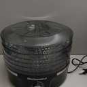 Elite Gourmet EFD319 Food Dehydrator, 5 BPAFree 11.4" Trays Adjustable Temperature Controls, Jerky, Herbs, Fruit, Veggies, Dried Snacks, Black