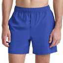ODODOS Men's Athletic Shorts with Pockets 5" Quick Dry Lightweight Workout Gym Running Shorts, Royal Blue, Large