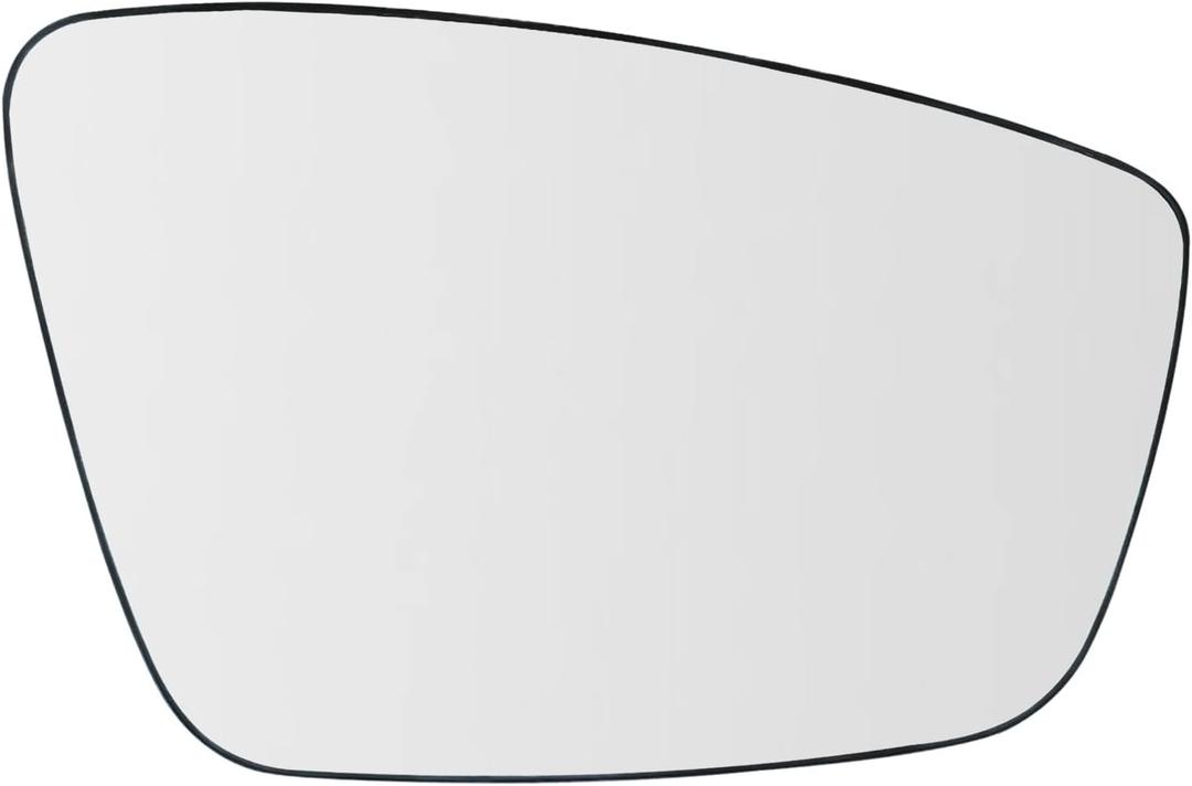 Passenger Side Mirror Lower Glass Replacement For 2011 2012 2013 2014 2015 2016 2017 2018 Volkswagen VW Passat Jetta Beetle - For Volkswagen VW Passat Jetta Side Mirror Glass With Rear Holder