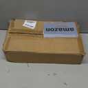 3 Pack Gold Door Knobs with Camelot Trim,Interior Door Knob with Lock,Coastal Privacy Door knob for Bath and Bedroom, Satin Brass