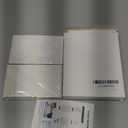 [1000 PCS] Transparent Sticky Notes, 6 Sizes Clear Sticky Notes Pads, Waterproof Self-Adhesive Translucent Sticky Notes for Annotating Books, See Through Sticky Notes for School & Office