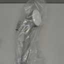 LEVERLOC Shower Handles for Elderly Suction, Grab Bars 17 Inch Strong Suction Bath Handrails, Safety Grip for Bathroom Chair, Bathroom Grab Bar for Senior No Drilling Waterproof,Silver