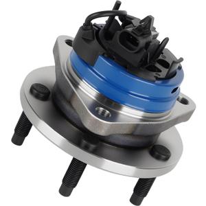 Front Wheel Hub Bearing Assembly Compatible with Chevy Malibu 04-12 for Cobalt HHR 08-10 for Pontiac G6 05-10 for Saturn Aura 07-09 5Lugs w/ABS Replacement 513214 1pc