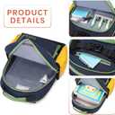 Cute Mini Toddler Backpacks for Boys 2-4 Little Kids Backpack Preschool Bookbag (Indigo) (Small-13"H)