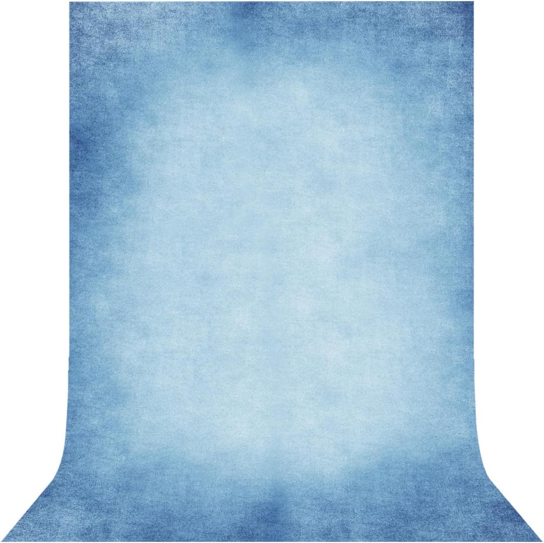 Light Blue Photography Backdrops for Photoshoot, Vintage Abstract Portrait Photo Backdrop, Photo Booth Props 5x7ft