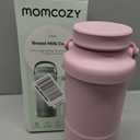 Momcozy 22oz Portable Breast Milk Cooler for Outdoor, Life Saver with 360 Total Cooling for 24 Hours, Larger Capacity Travel Breastmilk Chiller with 2pcs Baby Bottles for Breastmilk Storage