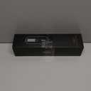 Upgraded Ionic Hair Straightener Brush, Straightening Comb for Women with 9 Temp Settings, LED Display, Fast Heating (250F-410F), Dual Voltage,Blue