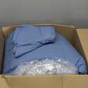 Bare Home Comforter Set - Oversized King Size - Ultra-Soft - Goose Down Alternative - Premium 1800 Series - All Season Warmth (Oversized King, Coronet Blue)