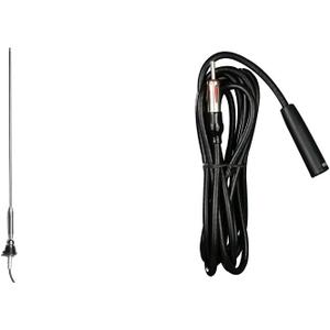 Metra 44-US13 Side/Top Mount Replacement Antenna for AM/FM Bands & Metra 44-EC96 96-Inch Antenna Extension Cable with Capacitor