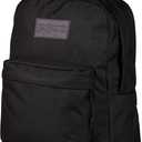 JanSport SuperBreak Plus Backpack with Padded 15-inch Laptop Sleeve and Integrated Bottle Pocket - Spacious and Durable Daypack for Work and Travel - Monochrome Black