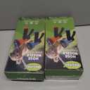 2 x Garden Hose Nozzle Sprayer: 2 Pack 10 Watering Patterns Spray Nozzles Heavy Duty Hose Head Hose Attachment (BlueOrange)