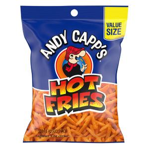 Andy Capp's Big Bag Hot Fries, 8 oz, 8 Pack, Best By Oct. 20, 2025