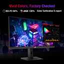ASUS ROG Strix 27 1440P USB-C HDR Gaming Monitor (XG27ACMS) QHD (2560 x 1440), 320Hz, 0.3ms, Fast IPS, Extreme Low Motion Blur Sync, G-SYNC Compatible, DisplayWidget, Tripod Socket
