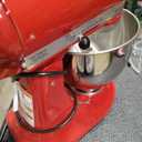 KitchenAid KSM150PSER Artisan Tilt-Head Stand Mixer with Pouring Shield, 5-Quart, Empire Red