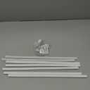 Legrand Wiremold C110S Cordmate 108 Inch 17 Piece Cord Cover Kit, Organizer for Wall, Holds 1 Cord or Cable, Sustainable Packaging, White (1 Pack)