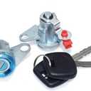 New Door Lock Cylinder Set with Keys (L&R) for Toyota RAV4 1996 1997 1998 1999 2000 69051-42050 69051-42060 6905142050