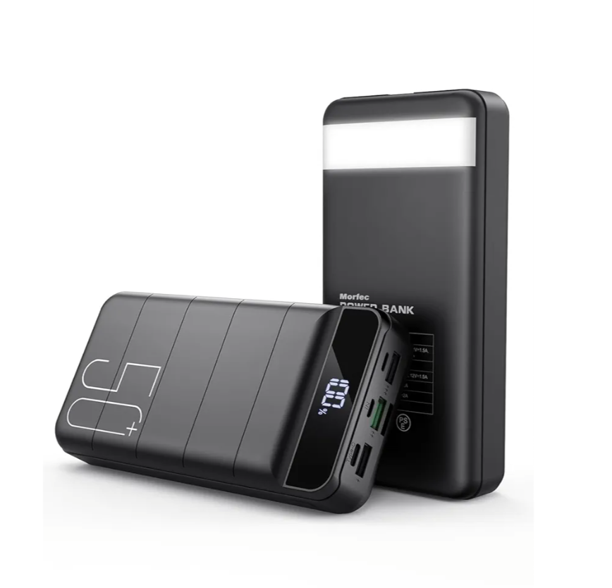 Power Bank Fast Charging 50000mAh - 22.5W Portable Charger USB C Quick Charge with 4 Outputs & 3 Inputs LED Display Huge Capacity External Battery Pack for iPhone, Samsung, iPad etc