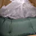 Adirondack Chair Cushion, High Back Patio Cushions, 48.8x20.4x4.3, Hunter Green, Count of 2
