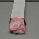 Extra Large Pink Christmas Tree Topper Bow 20 x 47 Inches Giant Chinoiserie Pink Xmas Tree Topper Decor Big Wreath Bow Ornaments for Door Holiday Party Supplies Indoor Outdoor Home Decor (Pink and White)