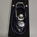 HCS Blue Stethoscope, Classic Lightweight - Medical, Dual Head Stethoscopes for Nurses, Nursing School, Student Essentials, Work, Home - 22 inch Tubing