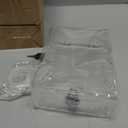 4PCS Large Thermostat Lock Box with Key, Clear Thermostat Cover with Lock for Thermostat on Wall, Lockable Thermostat Lock Box Cover, AC Lock Box Cover with Key Fit Thermostat 5"H x6"W or Smaller