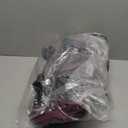 VOOWO Duffel Bag with Wheels - Rolling Foldable Expandable Duffle Bag with Wheel for Travel, Rolling Luggage Bag Carry On Travel Bag with Wheels, Large Wheeled Overnight Weekender Bags (Deep Purple)