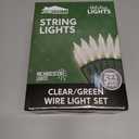 Joiedomi Clear Christmas String Lights Indoor,200(2x100) Mini White Fairy Light,42.8 FT Lighting Decor for Patio Dorm Classroom Bedroom Holiday Wedding Party Garland Birthday Festival,Green Wire