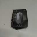 MELOGAGA Wireless Gaming Mouse, 2.4G/Bluetooth 5.4/USB-C 3-Mode Wired/Cordless Game Mice with 8 Adjustable DPI, Ergonomic Rechargeable Computer Mouse for PC, Mac, PS5, Tablet -Black