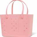 Hurley Beach Tote Bag for Women - EVA Rubber Waterproof, Sandproof | Hose-clean EVA plastic, freestanding structure; large capacity; swivel shoulder strap; for beach, pool, sports, and travel