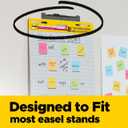Post-it Super Sticky Easel Pad, 25 x 30 Inches, 30 Sheets/Pad, 2 Pads (560), Large White Grid Premium Self Stick Flip Chart Paper, Super Sticking Power