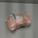 GRACE KARIN One Shoulder Sequin Sparkly Tops for Women Ruched Asymmetrical Glitter Tops Slimming Sparkle Party Shirts (X-Large, Rose Gold)