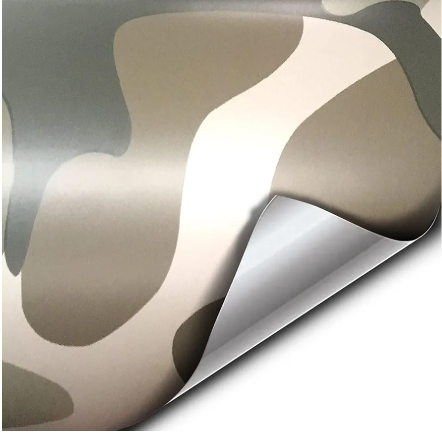 VViViD Camouflage Vinyl Wrap Roll (7ft x 5ft, Desert)