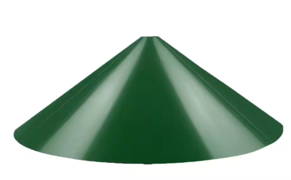 andergi 19''Large Squirrels Baffle for Bird Feeders,Squirrel Proof for Birdhouse, Squirrel Cone for Bird Feeder Pole (Green)