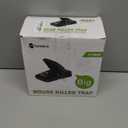 Rat Trap 6-Pack, Large Mouse Traps for Indoor and Outdoor Use, Reusable Mouse Trap, Fast, Hygienic, Unplugged, Used to Catch Mice, Squirrels, Rodents, for Home, Yard and Barns