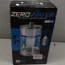 ZeroWater 40-Cup Ready-Pour 5-Stage Round Glass Water Filter Dispenser with 5-Stage 0 TDS Water Filter  IAPMO Certified to Reduce Lead, Chromium, and PFOA/PFOS