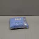 CXPSINC 2 Pack Premium Disposable Plastic Tablecloth 84" Round Table Cover for Birthdays Weddings Christmas Anniversary (Light Blue)