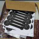 120 Pcs Mini Loaf Pans Disposable Set 3.1x1.5 Inch Paper Pans Rectangle Mold with Plastic Bags and Stickers Winter Valentine's Day Easter Baking Party Supplies for Bread, Meatloaf, Wedding Return Gift