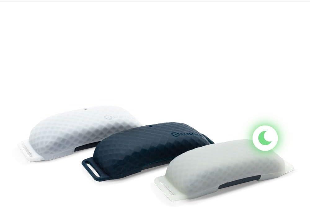 tractive GPS CAT 4 Collar Attachment x3, Midnight Blue, Glow-in-The-Dark, Snow