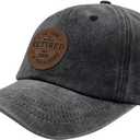 3 x 2025 Retirement Gifts Funny Retired Gifts for Men/Women,Retired Hats Retirement Trucker Hat Mesh Leather Baseball Cap (Black)