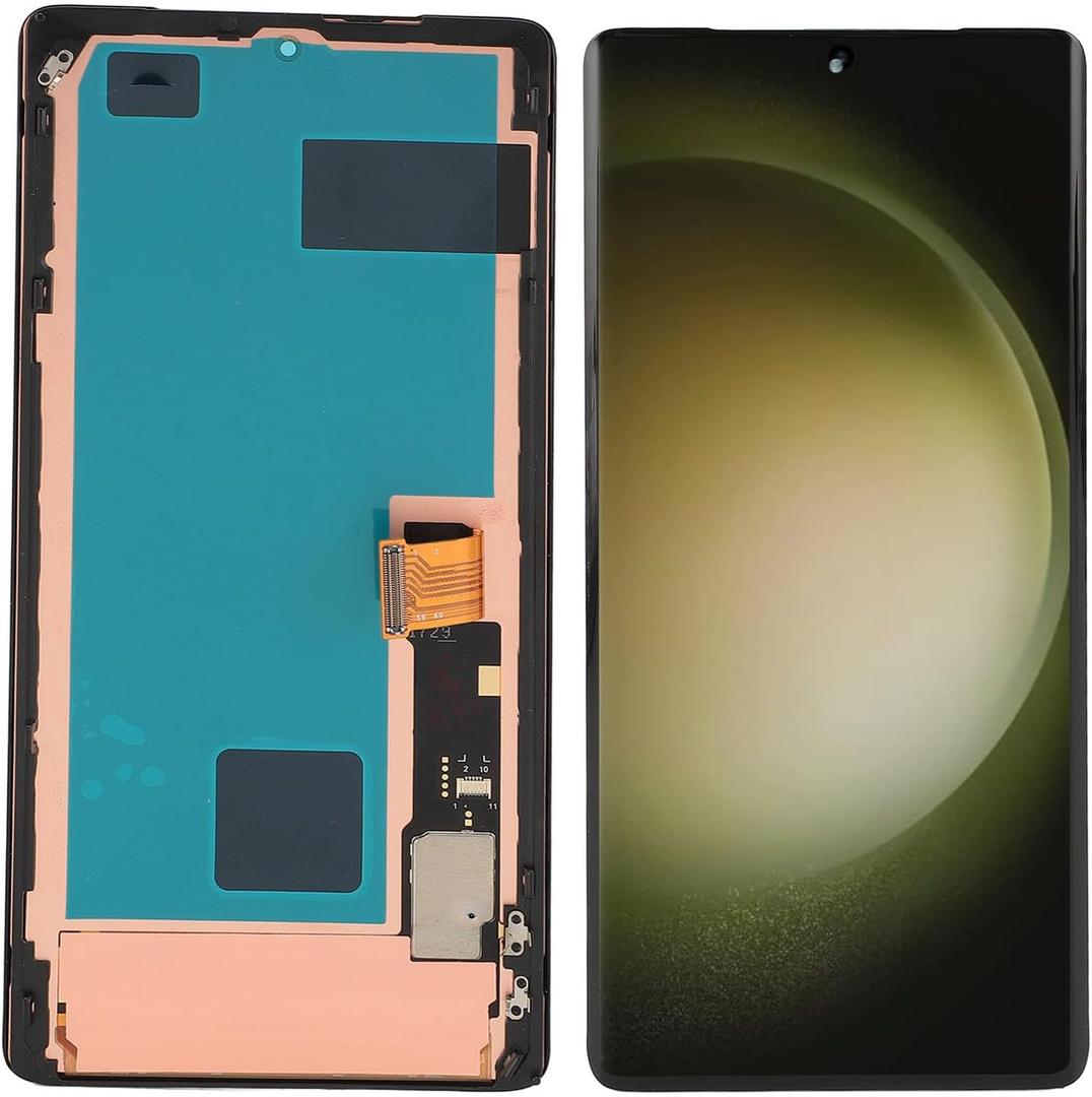 OLED Display Compatible with Pixel 7 Pro, 6.7 Screen Replacement, LCD Screen Display Digitizer Assembly with Frame and Tools