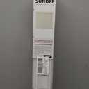 SUNOFF Cordless Blackout Roller Shades Blinds for Windows Free-Stop,Pull Down Room Darkening with Valance,Thermal Insulated Woven Fabric Window Door Blinds for Home,Office,White 27" W x 72" L