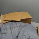 Oversized California King Comforter Set 120x120, Extra Large King Size Quilts 3 Pieces Lightweight Reversible Down Alternative Comforter for All Season with 8 Corner Tabs (Black/Grey)