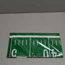 QZYL Football Party Decorations 2026, Disposable Football Tablecloth, 2 PCS Brown Green Decoration Runner, Game Day Theme Table Cloth, Plastic Table Cover for Game Day Touchdown Party Supplies (2pcs 54x108 in)
