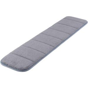 Upgraded Computer Wrist Elbow Pad, Creatiee Premium Memory Cotton Desktop Keyboard Arm Rest Support Mat for Office Desktop Working Gaming - Less Elbow Pain(Long-Sized, 7.9 x 31.5 inch)(Gray)