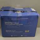 L'AGRATY Heated Weighted Blanket for Adults - 50"x60" 10lbs Electric Throw Fast Heating Heavy Blanket 1/2/4/6/8 Hour Auto Off 10 Heat Levels Over-Heat Protection Soft Flannel Sherpa