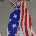 Swimsuits Bathing Suits Womens Sexy Monokini Deep V One Piece Semi Thong Bikini Backless Cheeky Swimwear (Small, C-american Flag)