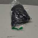 Eomenie One Piece Swimsuit for Women Puffy Sleeves Tummy Control Bathing Suit Tie Back Swimwear (Small, Black)