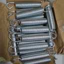 5.5-7 Inch Trampoline Springs Heavy Duty Stainless Steel ReplacementSpring, Set of 16